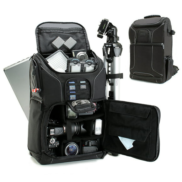 Cerlingwee DSLR Camera Bag Convenient 9.4 x 4.7 x 7 Camera Partition Padded for Travel Business Trip Color Blue 